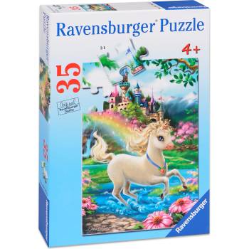 Ravensburger Пъзел Ravensburger от 35 части - Еднорог (08765)