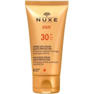 NUXE Sun Delicious Cream High Protection SPF30 Слънцезащитен крем за лице 50 ml