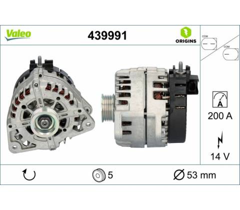 Alternátor VALEO 439991