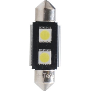 m-tech LED C5W 36mm 2xSMD5050 White RAD CANBUS крушка (L305W)
