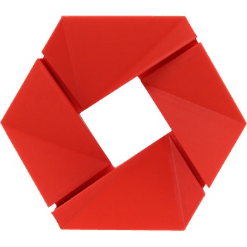 3DJAKE ABS Red - 1, 75 mm / 1000 g (9010707006725)