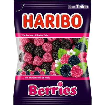 Haribo černice a maliny 175 g