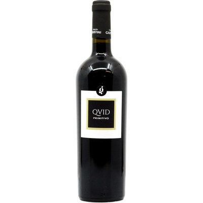Tenuta Giustini QVID Primitivo Salento IGT Suché červené 2024 13,5% 0,75 l (holá láhev)