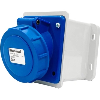 ELMARK Ec690 КОНТАКТ oТКРИТ mОНТАЖ 32А ip67 1p+n+e 220-240v (ec692561d)