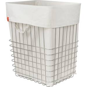 Mette Ditmer Denmark Метален кош за пране в сребрист цвят 64 l Store-It - Mette Ditmer Denmark (STOBAL10)