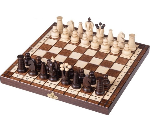 Drevené šachy Royal Mini
