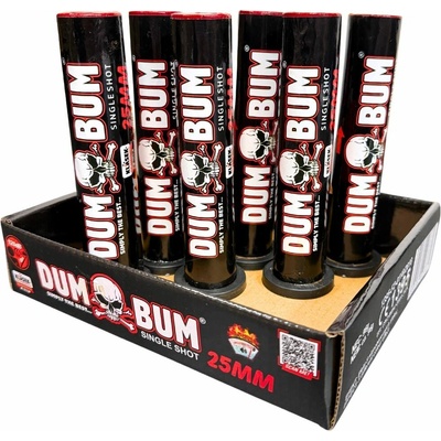 Guľové pumy dumbum 25 mm 6 ks