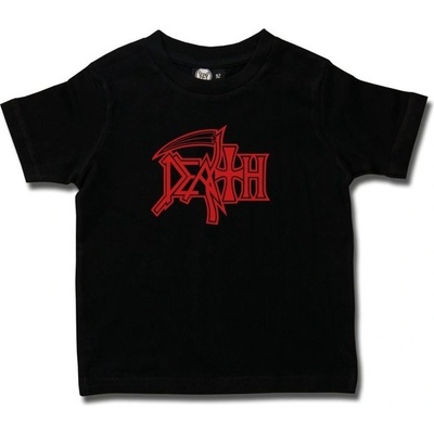 Tričko metal METAL-KIDS Death Logo černá