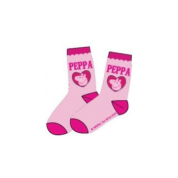 Pepa prasátko ponožky světle růžové