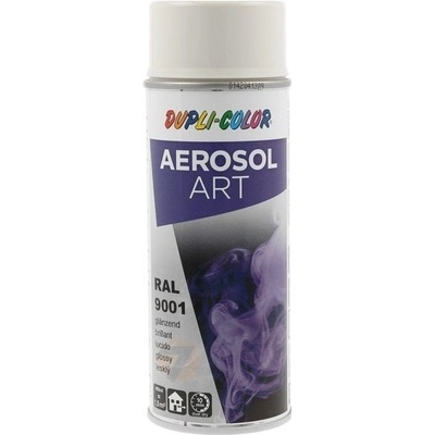 Dupli Color ART farba v spreji 400 ml RAL 9001 Krémová biela lesklá