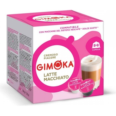 Gimoka Latte Macchiato кафе капсули съвместими с Dolce Gusto® 16 бр