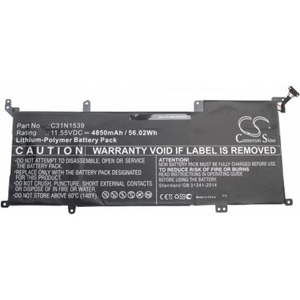 VHBW Батерия за Asus Zenbook UX305UA / UX305UAB, C31N1539, 4850 mAh (888200864)