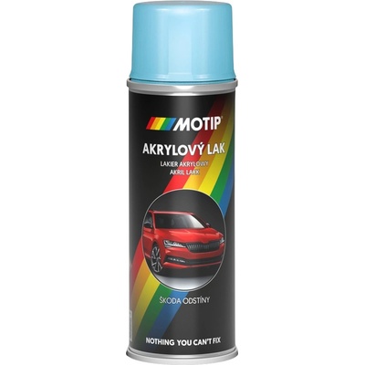 AUTOSPREJ ŠKODA - Metalíza na auto v spreji 465253 - modrá nebeská 0,2 L