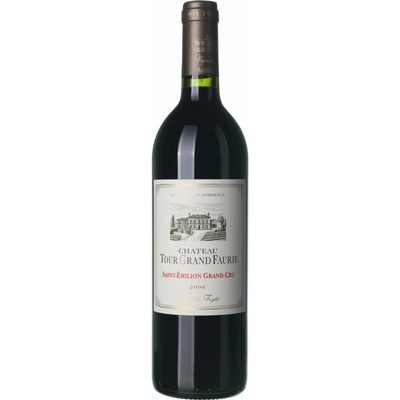 Chateau Tour Grand Faurie Saint-Emilion Grand Cru suché červené 2006 13,5% 0,75 l (holá láhev)