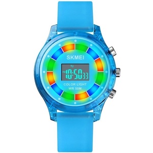 Skmei Детски часовник SKMEI Multicolor, Дигитален, Син, Различни цветове (SKMEI-1596-KIDS-DARK-BLUE) Часовници