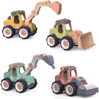 RAYA TOYS Игрален комплект Raya Toys - Строителни машини с отвертка (508122220)