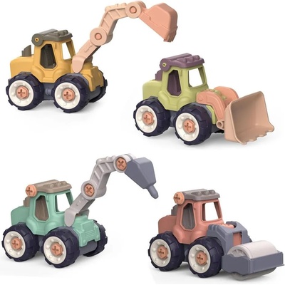 RAYA TOYS Игрален комплект Raya Toys - Строителни машини с отвертка (508122220)