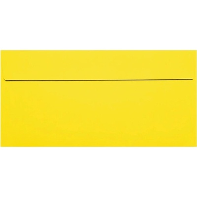 Poštová obálka žltá DL (110x220mm) PS