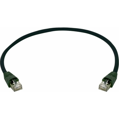 Telegärtner 100008749 RJ45 CAT 6A S/FTP 5m černý