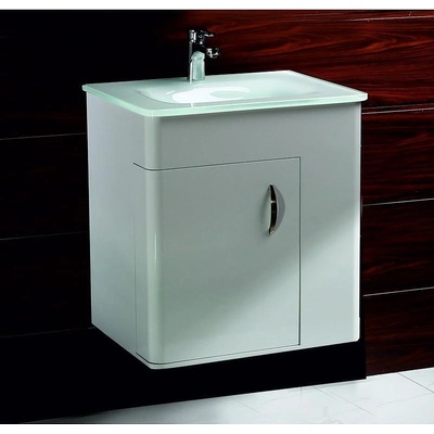 Inter Ceramic Конзолен PVC шкаф ICP 5560W с умивалник, Inter Ceramic, 60x45x55см (5560W)