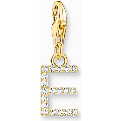 Thomas Sabo prívesok charm letter E gold 1968 414 14
