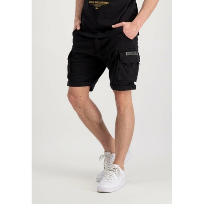 Alpha Industries kalhoty krátké Crew short černé