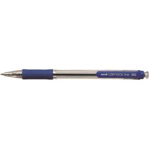 uni Химикалка, 0, 4 мм, с бутон, UNI "SN-101 Laknock Fine", синя 530311000 (530311000)
