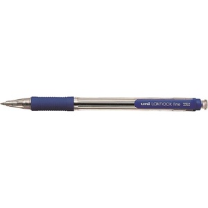 uni Химикалка, 0, 4 мм, с бутон, UNI "SN-101 Laknock Fine", синя 530311000 (530311000)