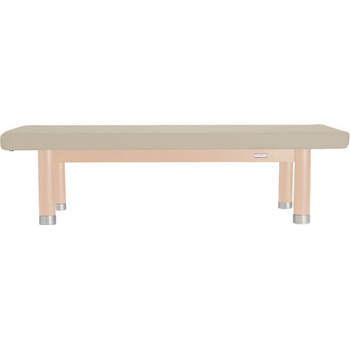 Clap Tzu Luxusné thajské masážne lehátko AMBRA Thai Doplnky: vstavané elektrické vyhrievanie + otvor na tvár so zátkou Farba čalúnenia: PU perlová (pearl) Farba konštrukcie: lakovaný buk 202 x 115 c