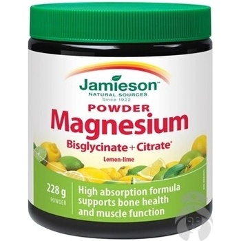 Jamieson Magnesium Drink Mix Lemon Lime 228 g