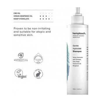 Hemptouch Šetrný šampon a sprchový gel v jednom 250 ml