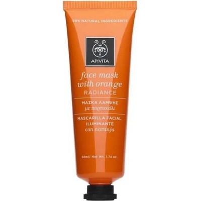 APIVITA Маска гел , подходяща за всички видове кожа , Apivita Face Mask Radiance Orange , 50ml