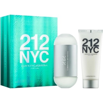 Carolina Herrera 212 NYC EDT 100 ml + telové mlieko 100 ml darčeková sada