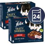 FELIX Капсули FELIX Tasty Shreds микс вкусен избор в сос 24 x 80 г