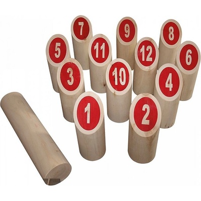 Kock sport Kubb s čísly kolíková hra John