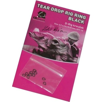 LK Baits Tear Drop Rig Ring 10 ks