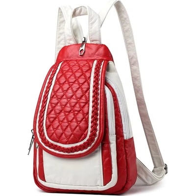Picadili Раница за жени, Rilena GT3631, Червено/Алб (GT3631)