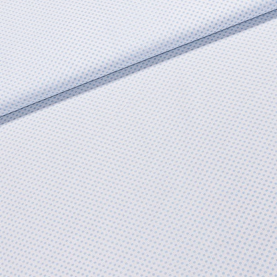 Bavlněné plátno Jolana JO008/09 světle modrý puntík na bílé, š.150cm (látka v metráži)