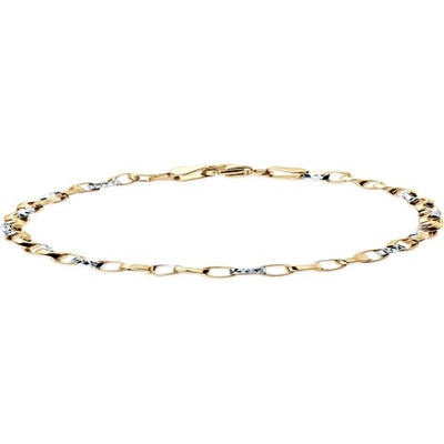 SAVICKI Гривна Savicki 5, 3 мм: двуцветно злато, 585