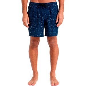 Quiksilver Бански гащета Quiksilver Surfsilk Straight Volley 16´´ swimming shorts - Blue (Dark Navy Minichaos)
