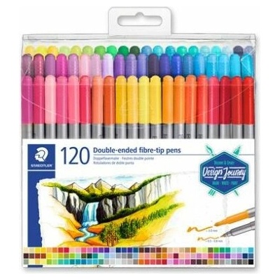 Staedtler 3200 120 různých barev