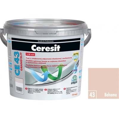 CERESIT CE 43 flex 43 bahama spárovací hmota 5 kg 1303087