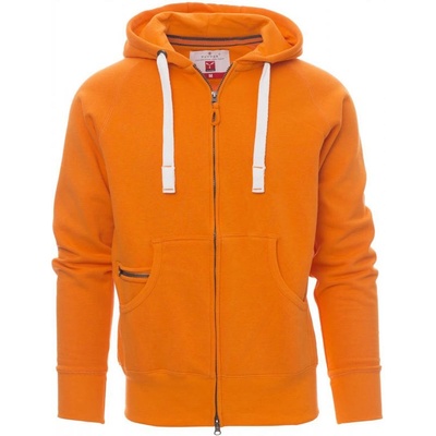 PAYPER dallas+ 000021-0001 / Мъжки суичър с цип по цялата дължина - оранжев 5xl (0000210001020005xl)