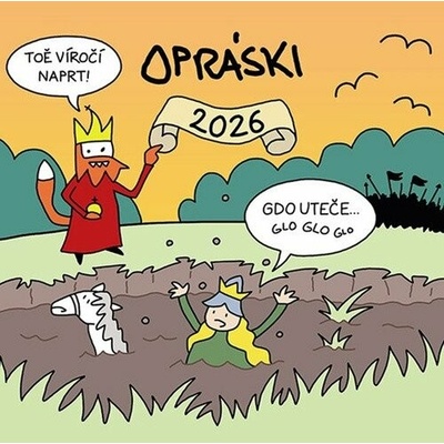 Opráski nástenný 2026