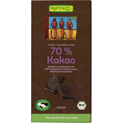 Rapunzel BIO čokoláda hořká 70% 80 g