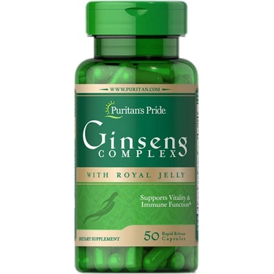 Puritan's Pride Ginseng Complex with Royal Jelly 1000 mg [50 капсули]