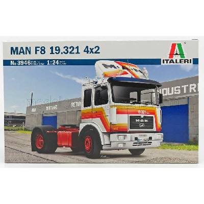 Italeri MAN 19.321 F8 Turbo Tractor Truck 2assi 1975 / 1:24