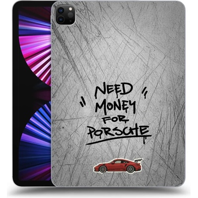 Picasee silikónový čierny obal pre Apple iPad Pro 11 2021 3.gen Grey Drift