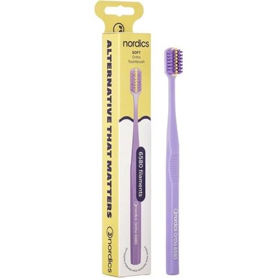 Nordics Oral Care Soft 6580 Fialová + Zelená