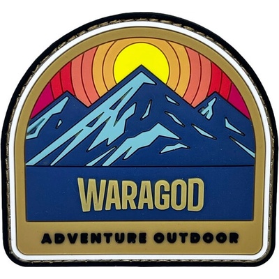 WARAGOD Nášivka 3D Outdoor 7x5cm
